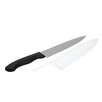 Couteau de cuisine Mainstays en acier inoxydable de 8 po Couteau en acier inoxydable MS