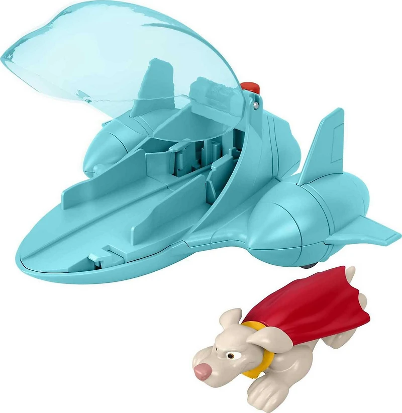 Fisher-Price DC League of Super-Pets Super Launch Krypto Vehicle Set
