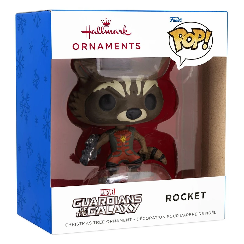 Décoration Hallmark de Noël (Rocket, Les Gardiens de la Galaxie, Marvel, Funko POP!)