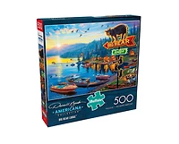 Buffalo Games - Le puzzle Americana Collection - Big Bear Lodge - en 500 pièces