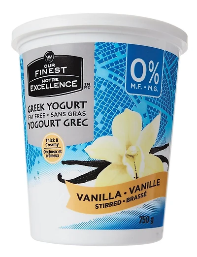 Our Finest Vanilla Greek Yogurt