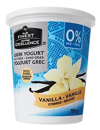 Our Finest Vanilla Greek Yogurt