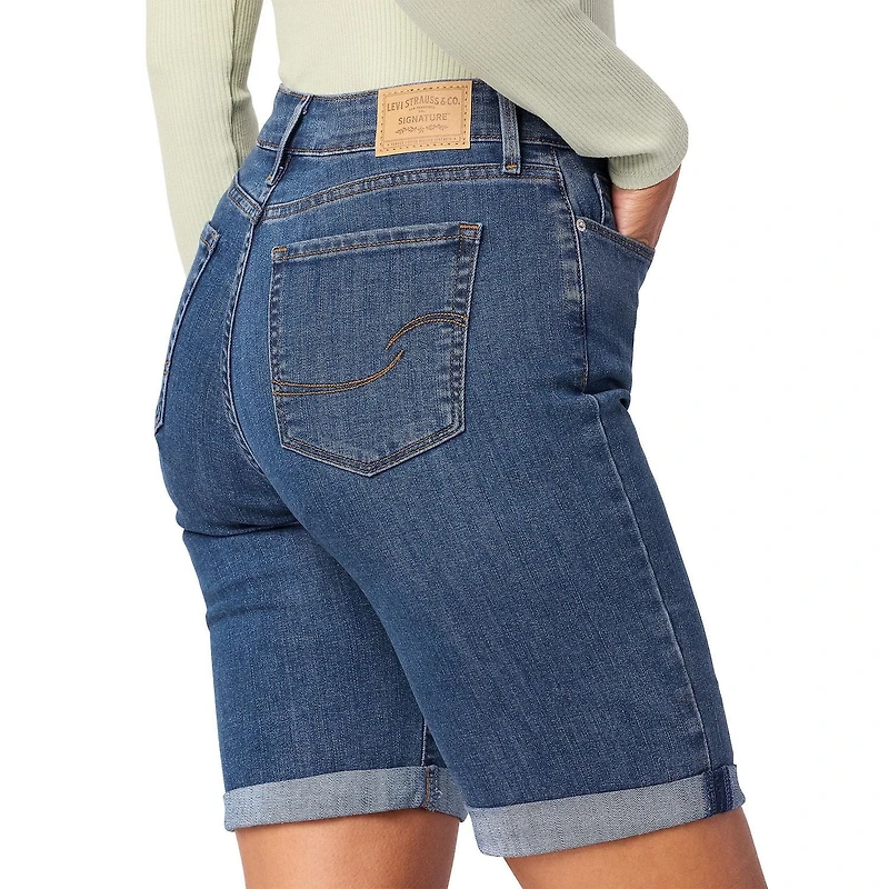 Bermuda mi-taille pour femme Levi Strauss SignatureMC