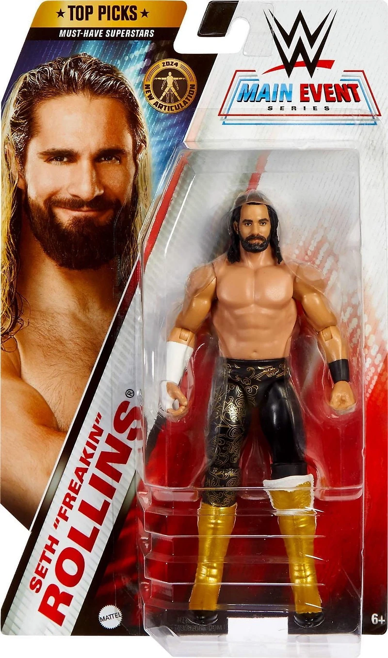 WWE-Grands Champions Seth Rollins-Figurine articulée à collectionner