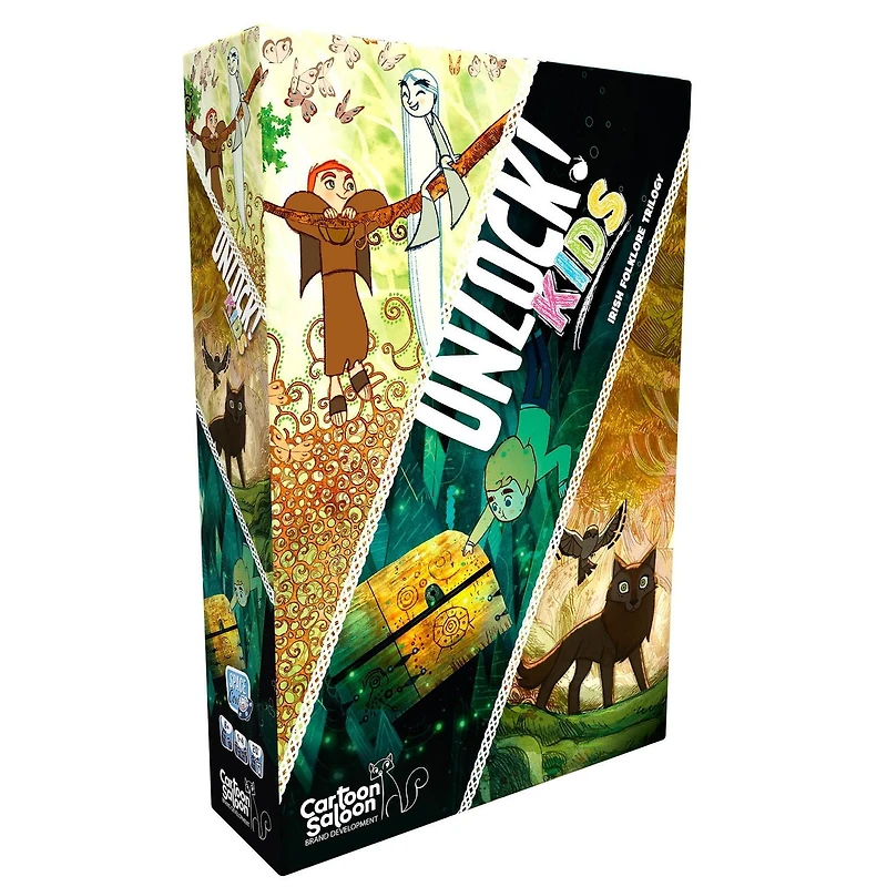 Unlock! Kids 4 – Folklore Irlandais – Jeu d’escape game coopératif – Version anglaise