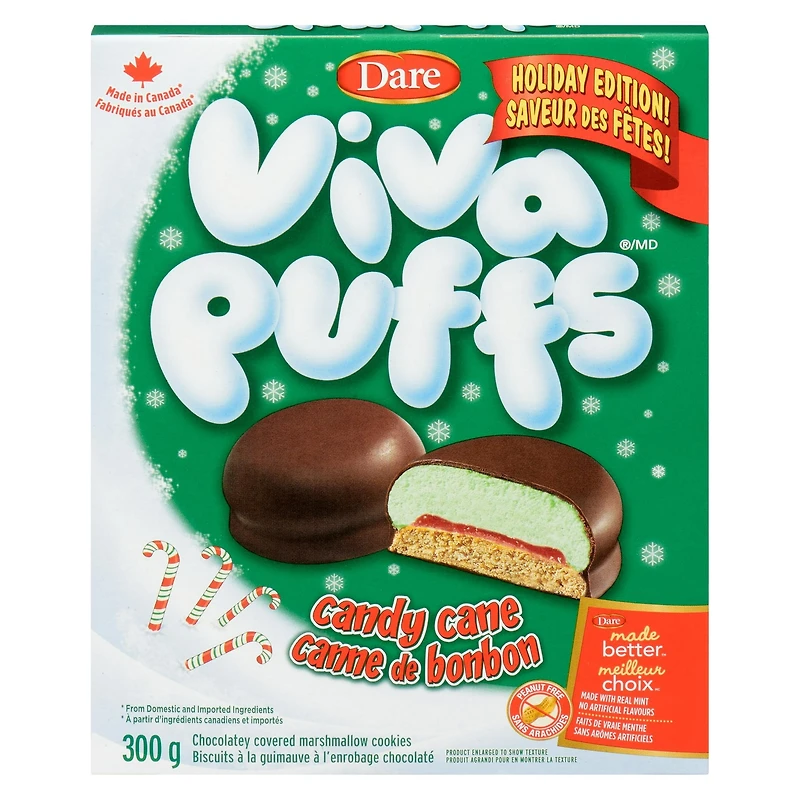 Viva Puffs Canne de bonbon 300 grammes