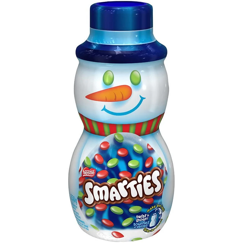 NESTLÉ® SMARTIES® Twist ‘n Pour Snowman