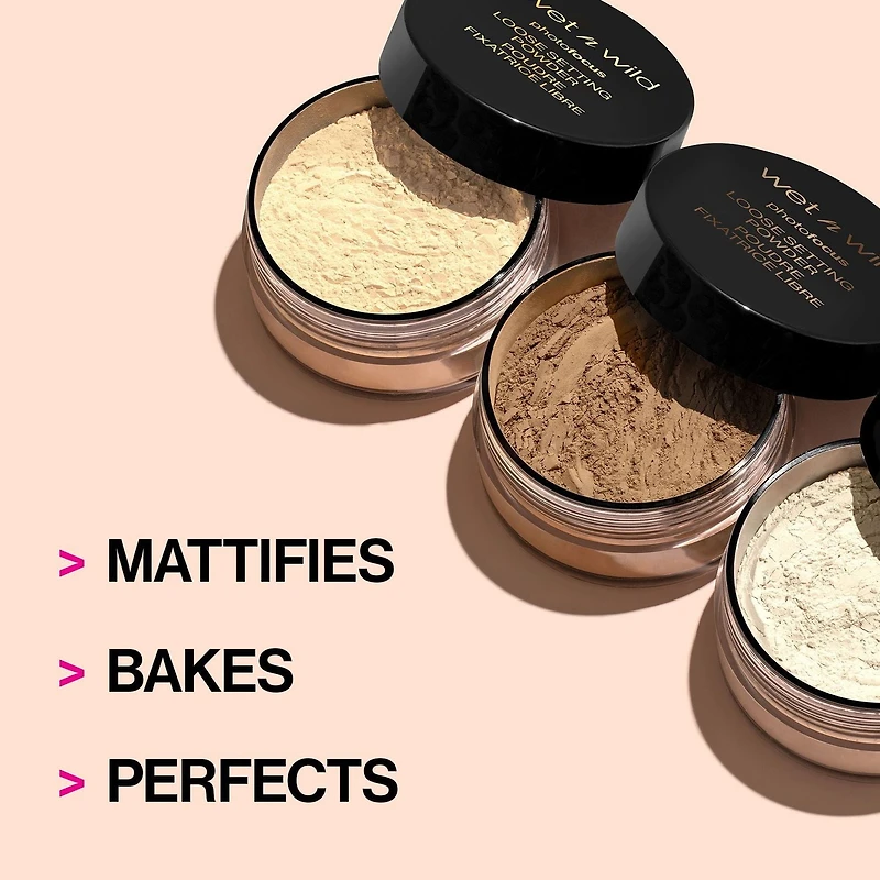 Wet n Wild Photo Focus Loose Setting Powder - Banana, Loose Powder