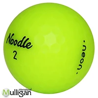 Mulligan - 12 balles de golf récupérées Noodle Neon Mat 5A, Vert