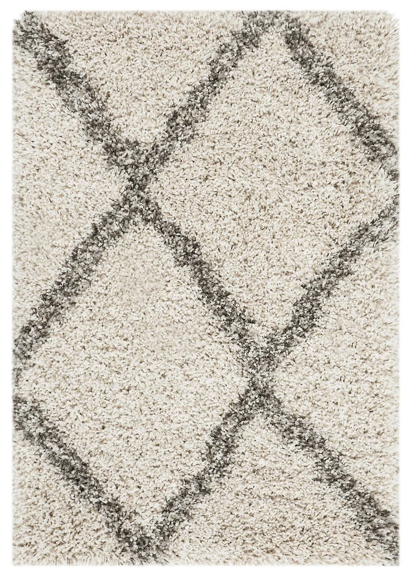 SAFAVIEH Hudson Adella Geometric Diamonds Shag Area Rug