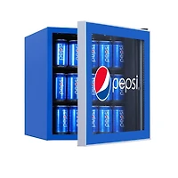 Réfrigérateur compact de 1.8 pi³ de Pepsi - Bleu