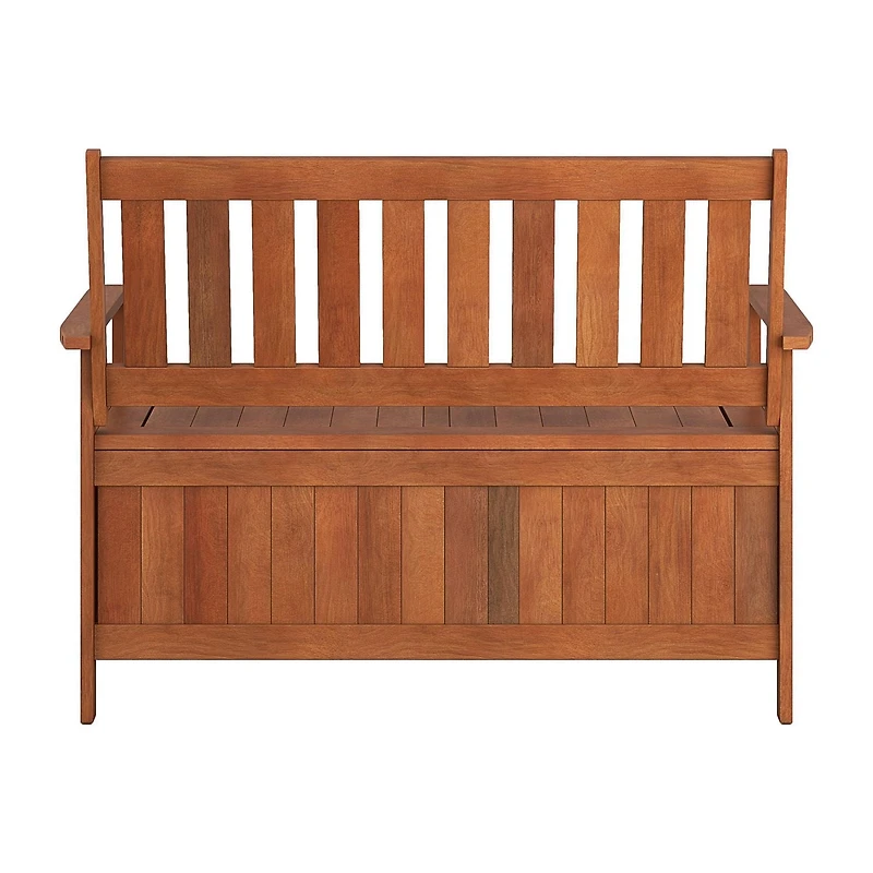 Banc de rangement extérieur den bois massif Miramar