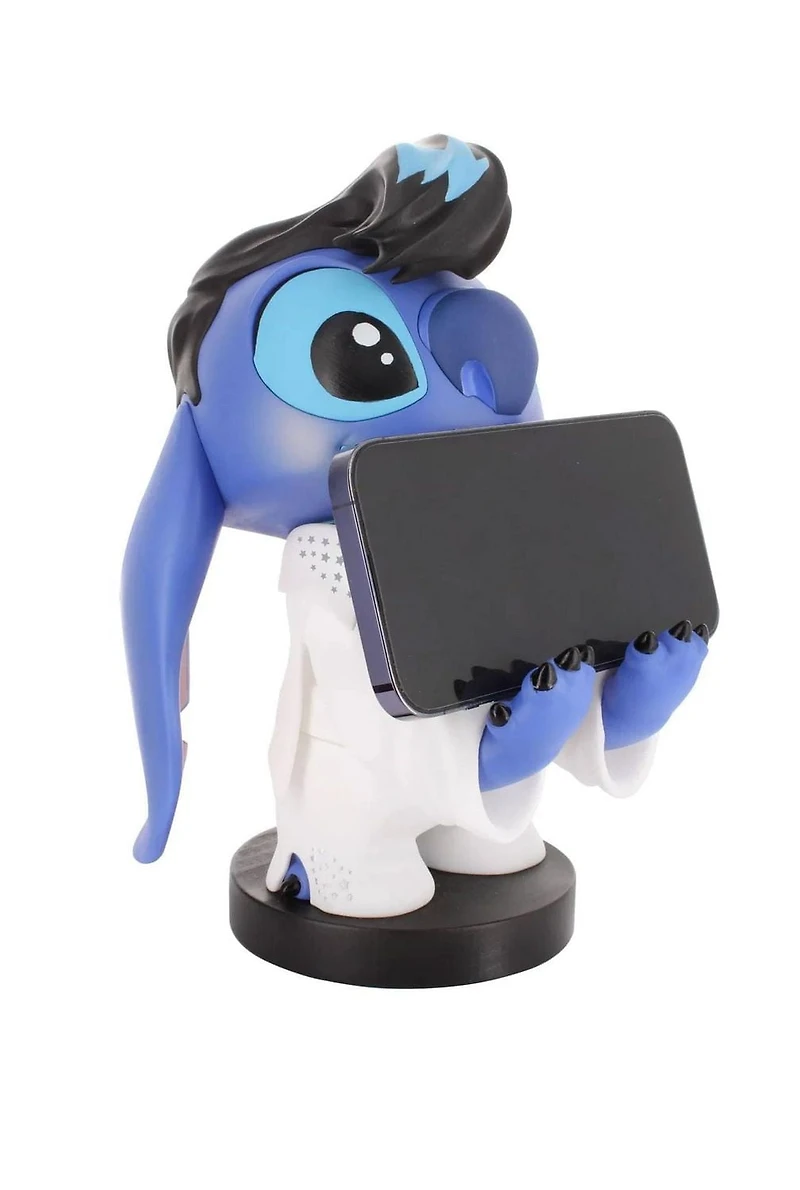 Exquisite Gaming Lilo & Stitch: Elvis Stitch Cable Guy Titulaire Du Contrôleur Et Du Téléphone Original