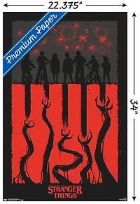 Netflix Stranger Things: Season 3 - 4Th Illustration Wall Poster