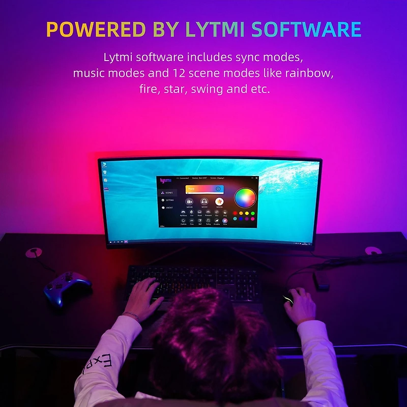 Lytmi Screen Strip Light for Windows PC