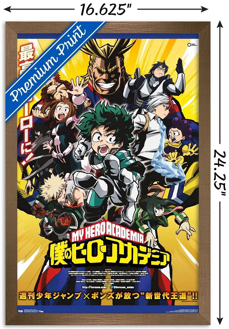My Hero Academia - Key Art Wall Poster