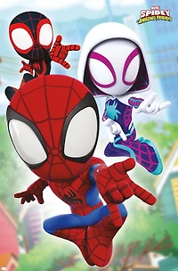 Marvel Spidey and His Amazing Friends - Webs Wall Poster, 22.375" x 34"