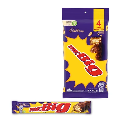 Cadbury Mr. Big Multipack Chocolate, 240 g