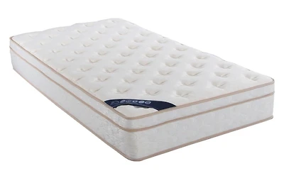 Matelas Euro Top 11'' avec ressorts ensachés, Queeno.