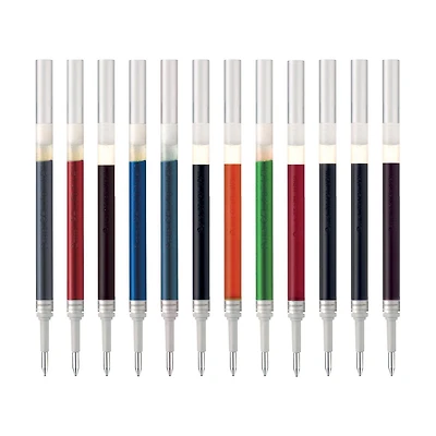 Refill Ink - For EnerGel Gel Pen, (0.7mm) Medium Point, Assorted Colour 12PC Pack