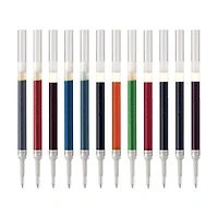 Refill Ink - For EnerGel Gel Pen, (0.7mm) Medium Point, Assorted Colour 12PC Pack