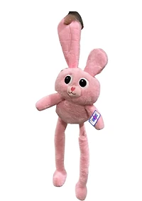 Incredi-Pulls Pink Plush Rabbit