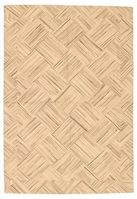 ECARPETGALLERY Tapis Fait à la Main pour Salon, Salle à Manger et Chambre à Coucher Transitionnel Collection Moldovia Patch 5'2" x 8'0" en Ivoire