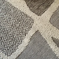 Rug Branch Hogar Abstract Indoor Outdoor Area Rug, Grey Cream, Modern - Living Room