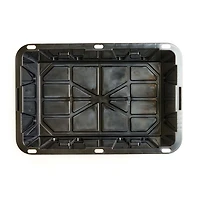 Homz Durabilt® 15 Gallon/27 Gallon Tough Container, Black Base with Yellow Lid