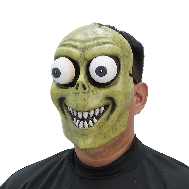 Way to Celebrate Adults Unisex Halloween Googly Eye Alien Mask Costume Accessory