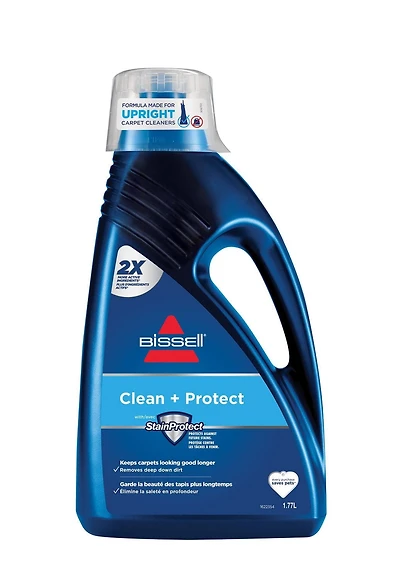 BISSELL® 2X Deep Clean & Protect Formula, Give carpets a deep-down clean