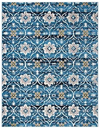 SAFAVIEH Amsterdam Karenza Geometric Floral Area Rug
