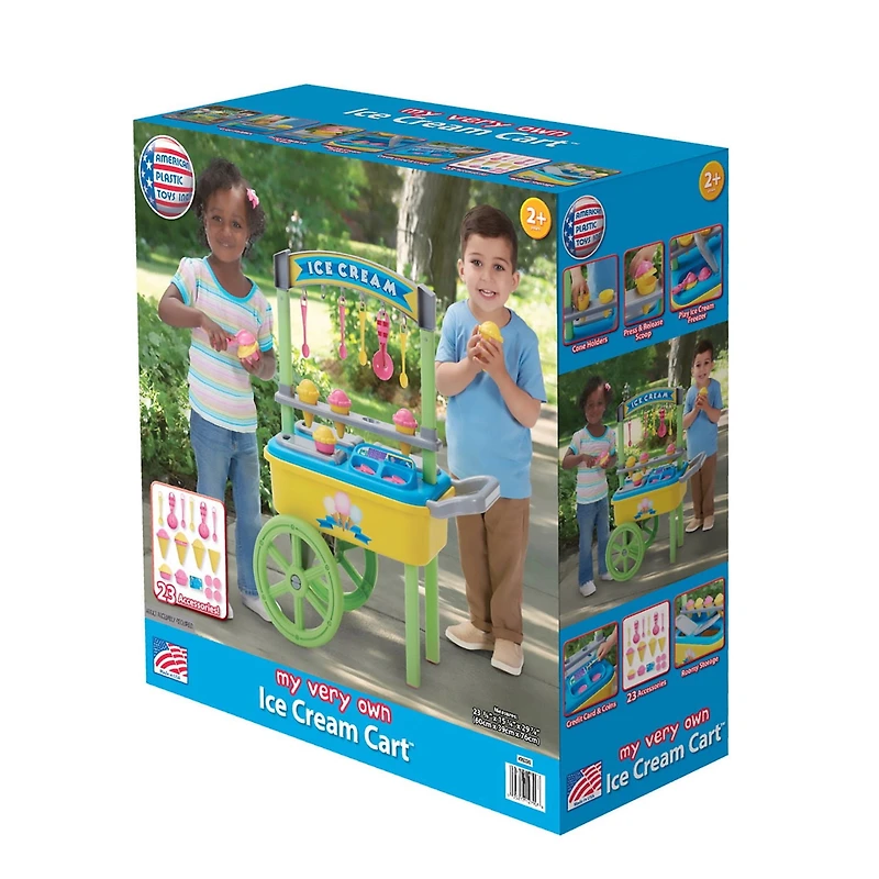 American Plastic Toys My Very Own Ice Cream Cart
