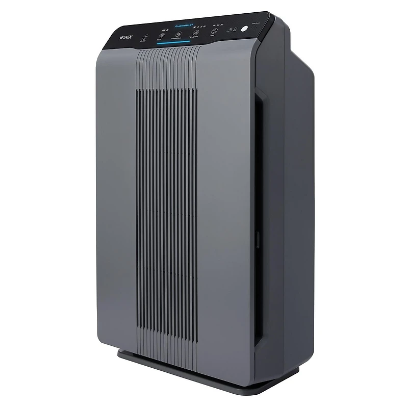 Purificateur d'air WINIX 5300-2 pour grande pièce jusqu'à 1740 pi² en 1 heure avec moniteur de qualité de l'air, True HEPA, filtre à charbon et mode automatique, capture les allergies aux animaux, la