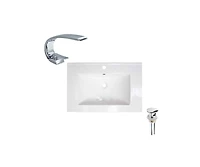 DROP Bath and Kitchen DR091409 Bathroom Vanity Top Set