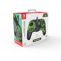 PDP Manette filaire REMATCH GLOW : 1-Up Mushroom (Switch) Redonnez des couleurs à vos séances de jeu avec la manette REMATCH GLOW filaire pour Nintendo Switch™! Dynamisez vos séances de jeu grâce à un design unique phosphorescent, à l’audio dans le jeu et aux capacités de clavardage USB.