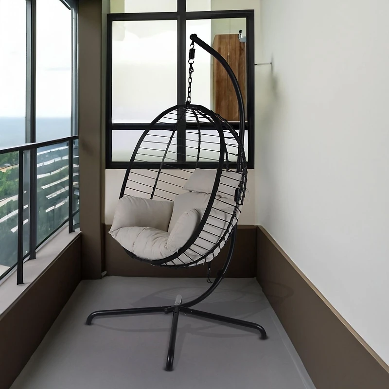 Ägg Hanging All-Weather Chair