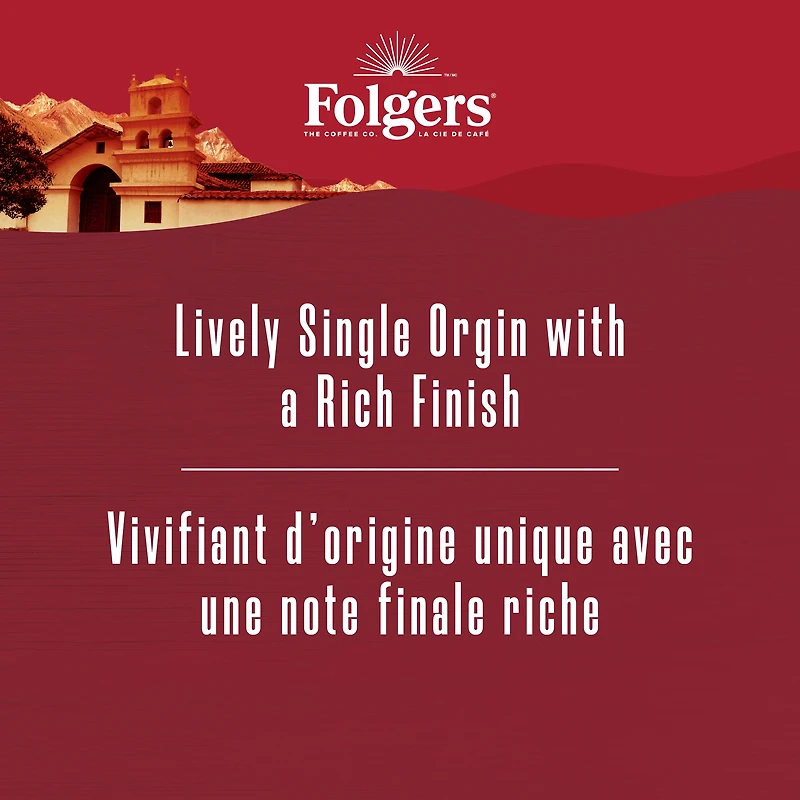 Folgers Capsules de café K-Cup Colombien suprême 30 Capsules
