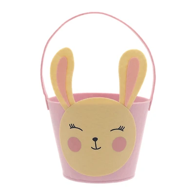 3D Bunny Felt Easter Basket