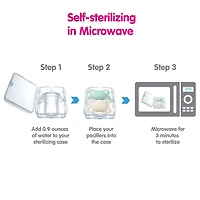 MAM Original Matte Pacifier, Assorted Colours 0-6 Months