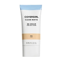 COVERGIRL Crème BB Clean Matte, sans huile, longue tenue, peau sensible, légère, 100% Sans Cruauté Crème BB sans huiles