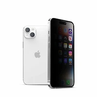 22 Cases Privacy Tempered Glass Screen Protector iPhone 15