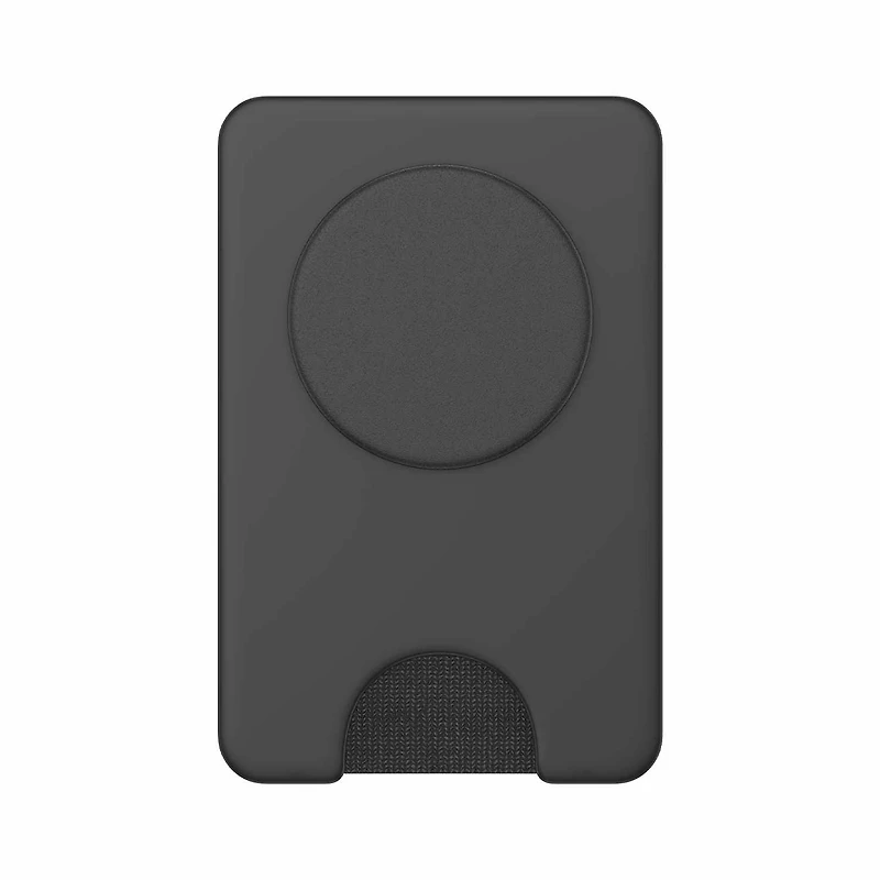 PopSockets PopWallet+ pour MagSafe Rond avec Anneau D'adaptationNoir