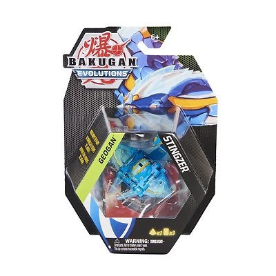 Bakugan Geogan, Stingzer, Geogan Rising Collectible Action Figure and Trading Cards