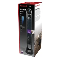 Ventilateur tour QuietSetMD HYF290BC Honeywell – Pièce entière, 40 po, 8 vitesses, Noir
