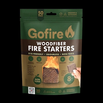 GoFire All Natural Wood Fiber Fire Starter