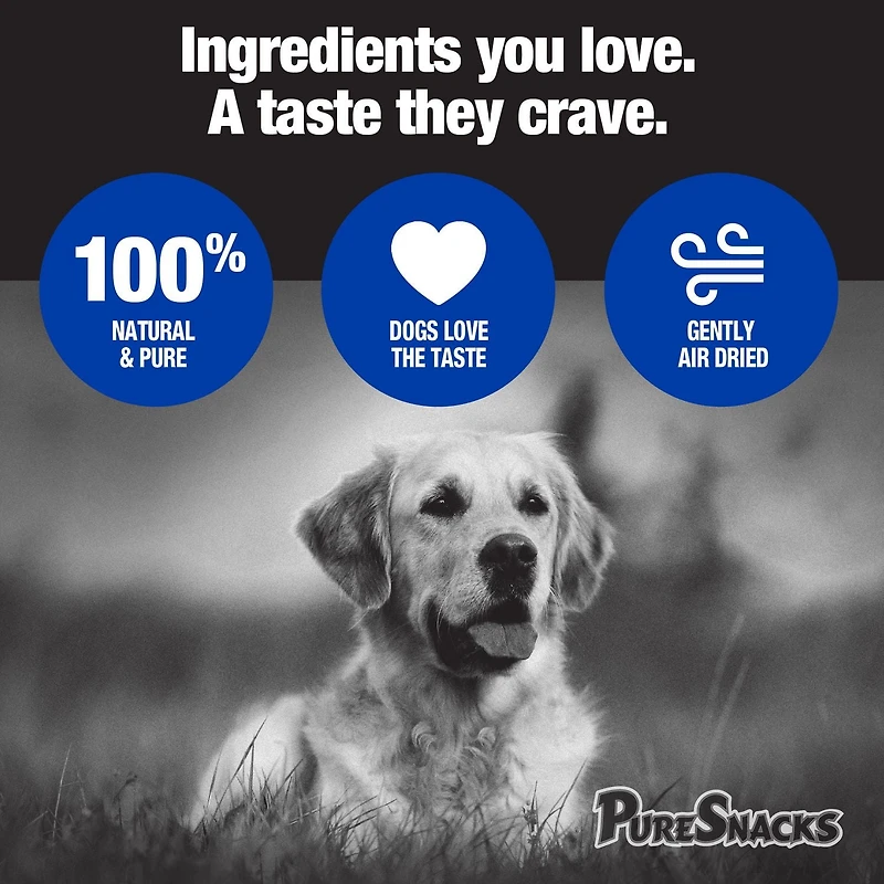 PureSnacks Air Dried Tuna Jerky for Dogs, 21.2oz | 601g