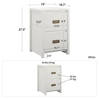 Monarch Hill Haven Nightstand, White