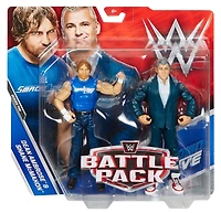 WWE – Série 46 – Coffret Combat – Figurines articulées – Dean Ambrose et Shane McMahon