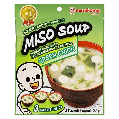 MARUKOME SOUPE MISO INSTANTANÉE (OIGNON VERT) SOUPE MISO INSTANTANÉE (OIGNON VERT)